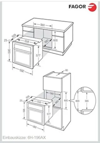 Horno Eléctrico Cocina