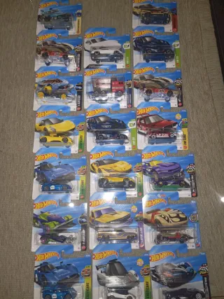 Colección de coches Hot Wheels