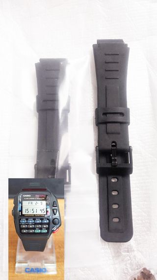 Correa Casio CMD 10 20 30 17mm Negra