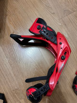 Fijaciones Snowboard Burton Rojas talla 44/45