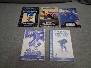 Pack manuales megadrive en portugues