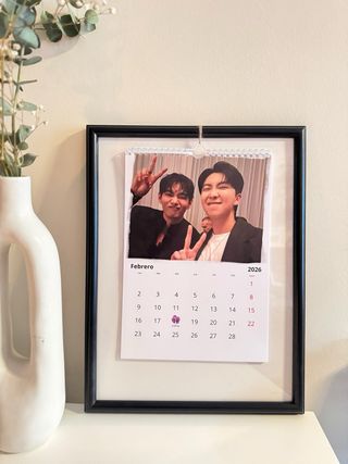 Calendario BTS 2026 A4