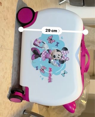 Maleta Infantil Minnie 4 Ruedas