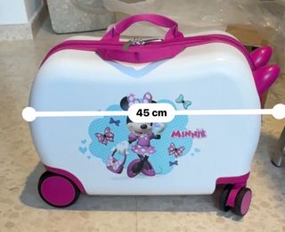 Maleta Infantil Minnie 4 Ruedas