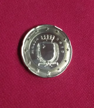 Moneda 20 céntimos Malta 2013