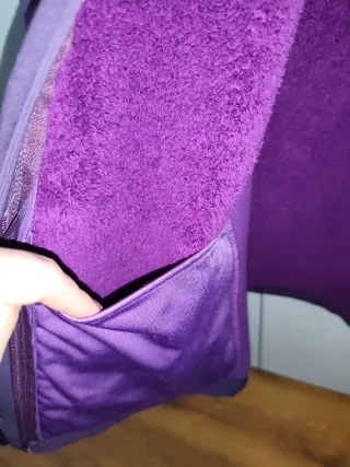 Chaqueta cortavientos Quechua mujer morada