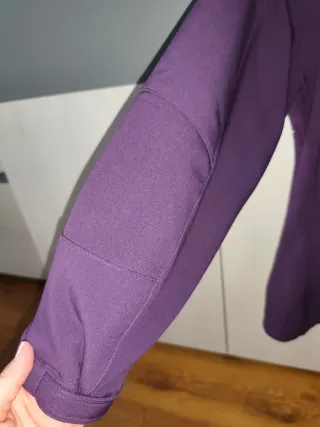 Chaqueta cortavientos Quechua mujer morada