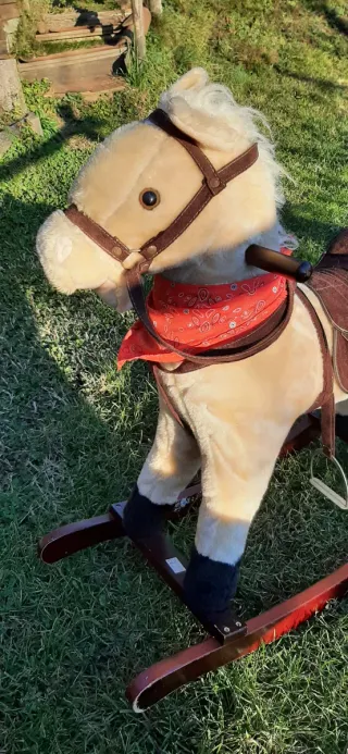 Cavallo a dondolo vintage