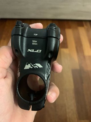 Potencia Bicicleta Negra