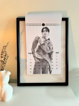 Calendario Jungkook BTS 2026