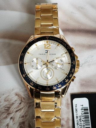 Reloj Tommy Hilfiger Dorado Cronógrafo TH1791121