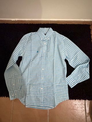 Camisa Cortefiel cuadros azul
