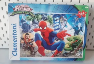 Puzzle Spiderman + Guirnalda Cumpleaños