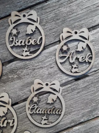 Adornos Navideños Personalizados