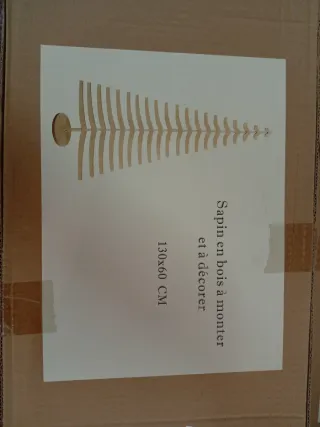 Árbol de Navidad de Madera para Decorar