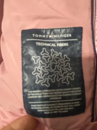Plumas Tommy Hilfiger Rosa Talla M