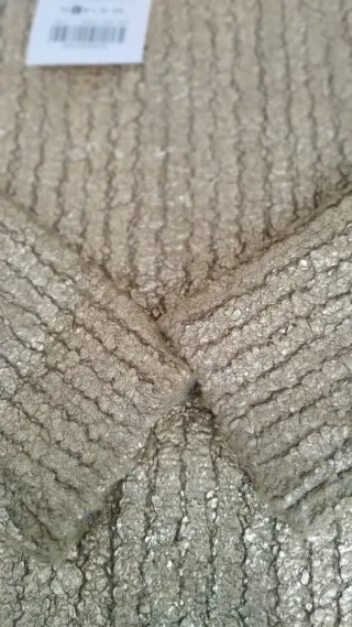 Zara | Jersey Dorado | Talla S