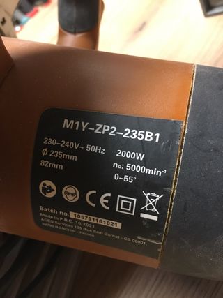 Sierra Circular Kenston 2000W