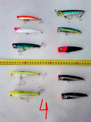 Señuelos de pesca tipo Rapala