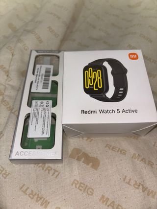Reloj Xiaomi Redmi Watch 5 Active Negro/Verde
