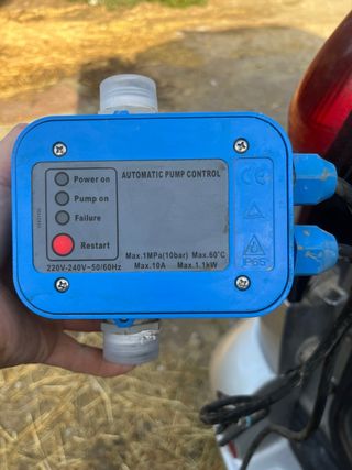 Controlador Bomba Agua Automático