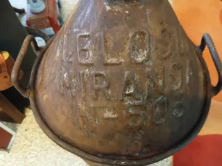 Bidón de aceite antiguo