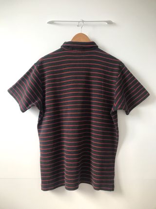 Polo Ralph Lauren Hombre M Rayas Gris Rojo