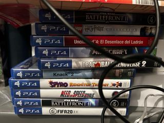 PS4 Pro 1TB Jet Black + Juegos