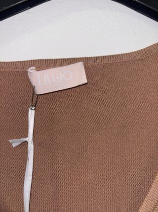 Maglia Liu Jo XS marrone e bianca