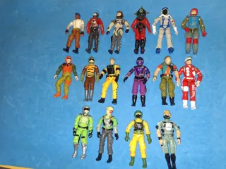 Lote 16 Figuras G.I. Joe Vintage Gijoe