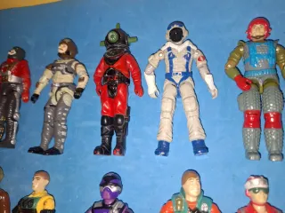 Lote 16 Figuras G.I. Joe Vintage Gijoe