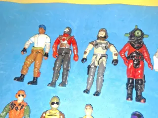 Lote 16 Figuras G.I. Joe Vintage Gijoe
