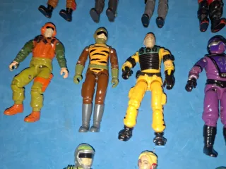 Lote 16 Figuras G.I. Joe Vintage Gijoe