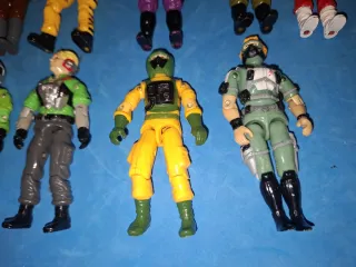 Lote 16 Figuras G.I. Joe Vintage Gijoe