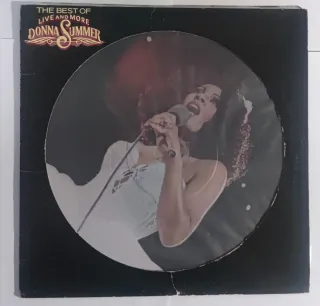 Donna Summer Best Of Live And More Picture Disc