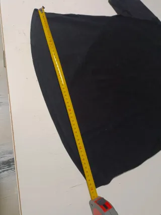 Camiseta Zara Negra Manga Corta T M