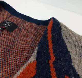 Cardigan vintage multicolore taglia S