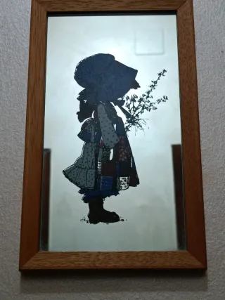 Quadretto specchio vintage Holly Hobbie