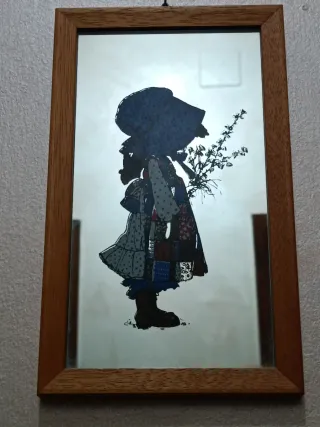 Quadretto specchio vintage Holly Hobbie