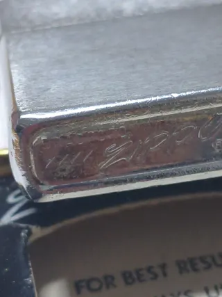 Zippo 1975 Antiguo