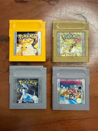 Giochi Game Boy Pokemon (4 pezzi)