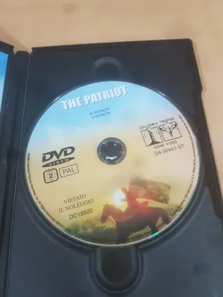 DVD El Patriota Mel Gibson Español