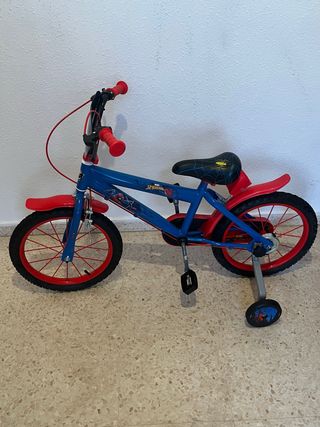 Bicicleta infantil Spiderman