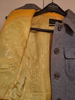 Chaqueta Carolina Herrera Gris Talla S