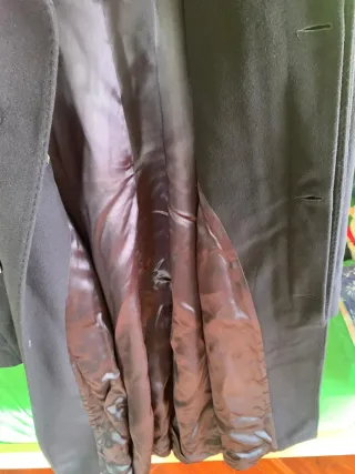 Cappotto uomo in cashmere nero