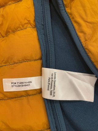 Chaleco Lacoste M Turquesa