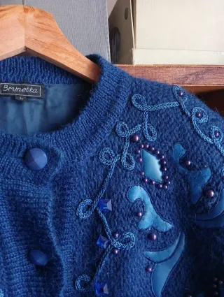 Cardigan mohair vintage - Brunetta