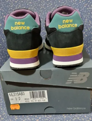 Zapatilla Deportiva New Balance - ML 515 AB3 Piel.