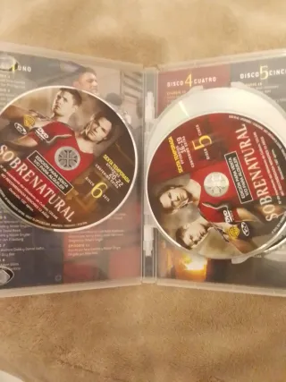 Sobrenatural Temporada 6 completa en 6  DVD.