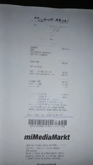 Consola Sony PlayStation 5 Blanca